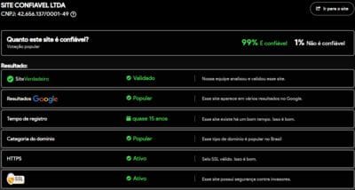 Site verificado e verdadeiro:22rapp.com.br